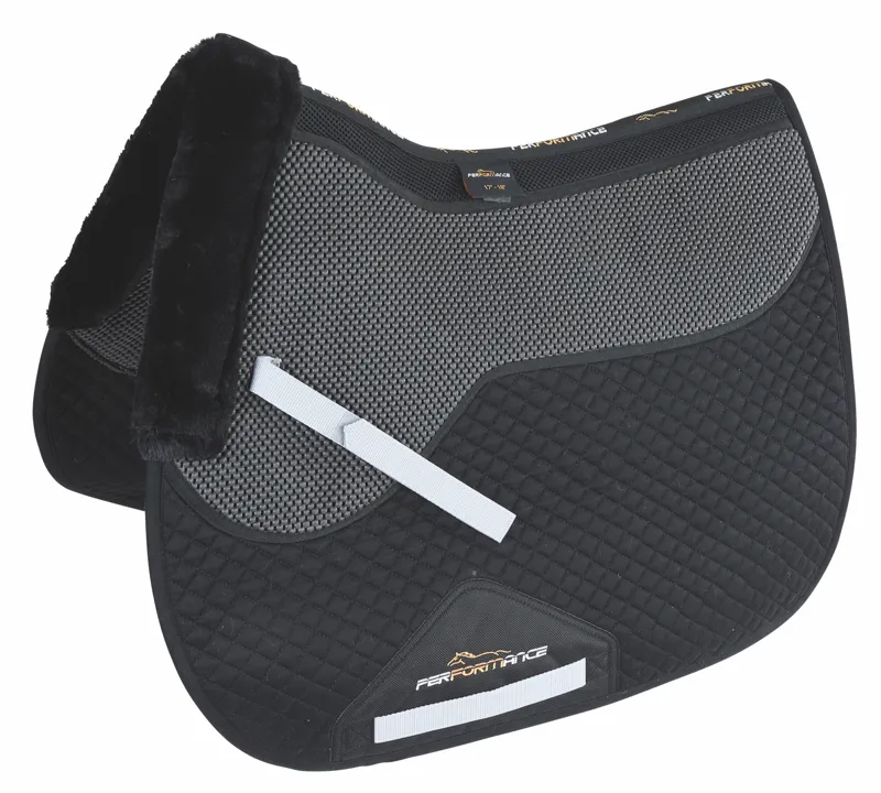 Shires ARMA  Soft Grip Anti Slip Saddle Pad Black